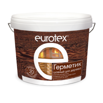 Eurotex Герметик шовный для дерева 25 кг. сосна.